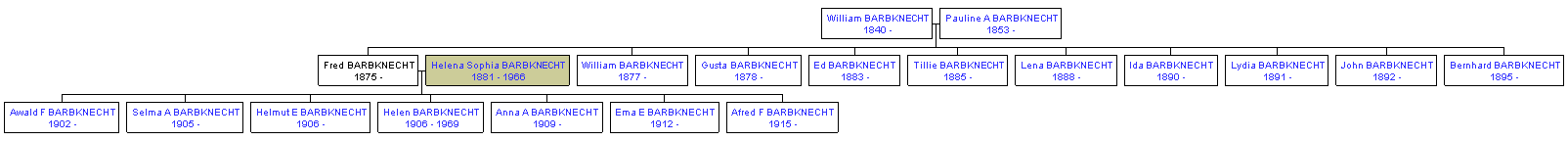 Mini tree diagram